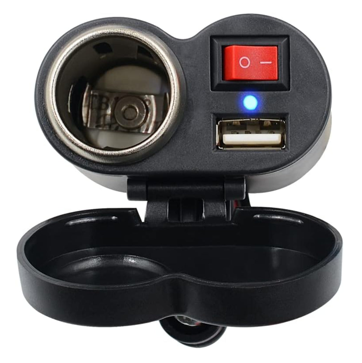 Cargador Moto USB encendedor Cigarrillo