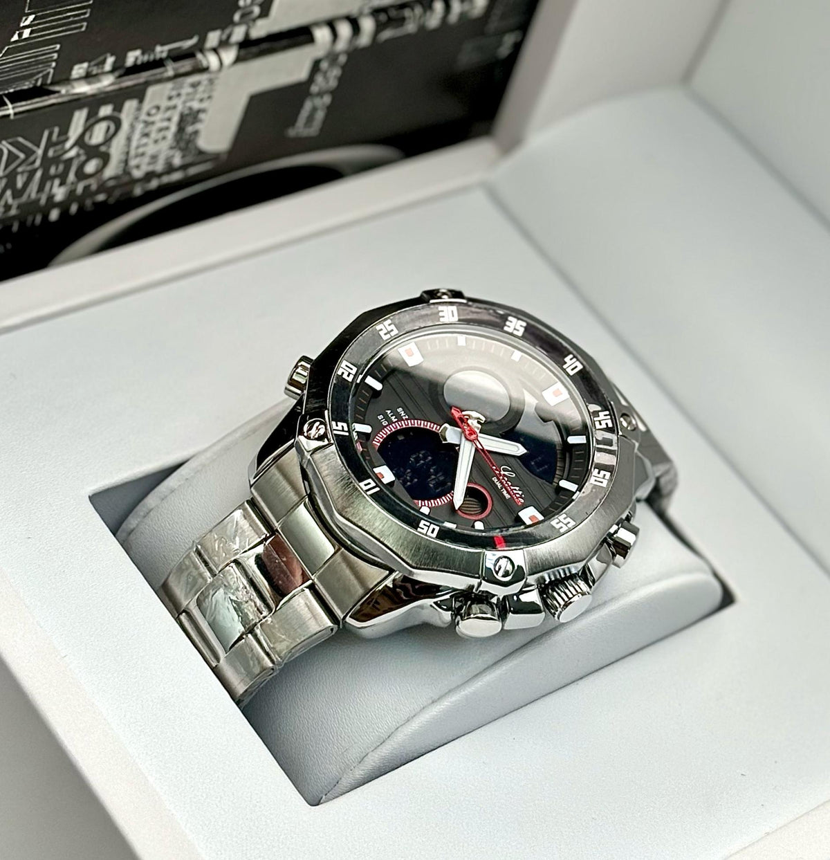 🕑🔥Reloj Scottie 1146 Acero Para Hombre.