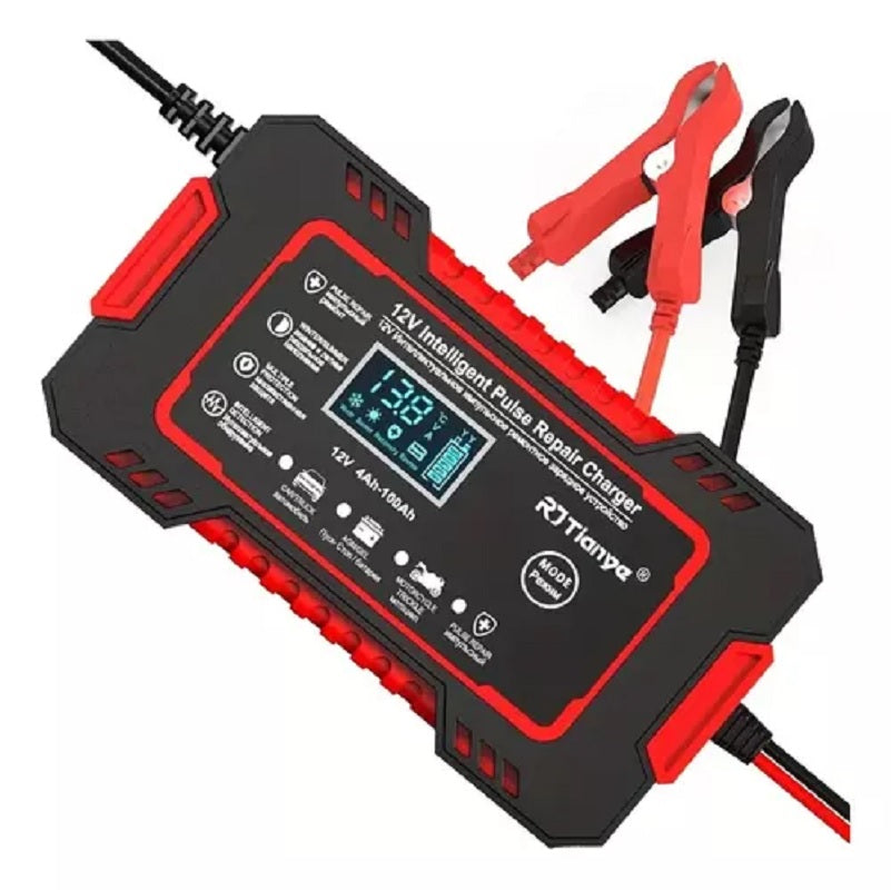 Cargador Iniciador de Batería carro